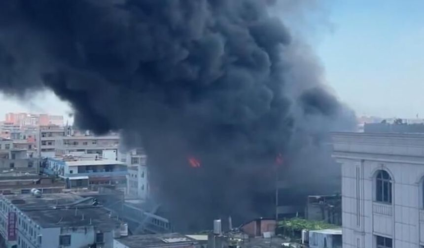 Çin'de ayakkabı fabrikasında yangın: 28 kişi hayatını kaybetti