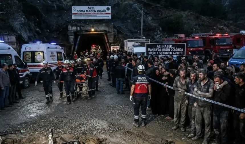 Manisa’da maden ocağında göçük: 5 işçi hayatını kaybetti