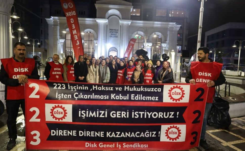 Van'da İşçilerin eylemi 133'üncü gününde