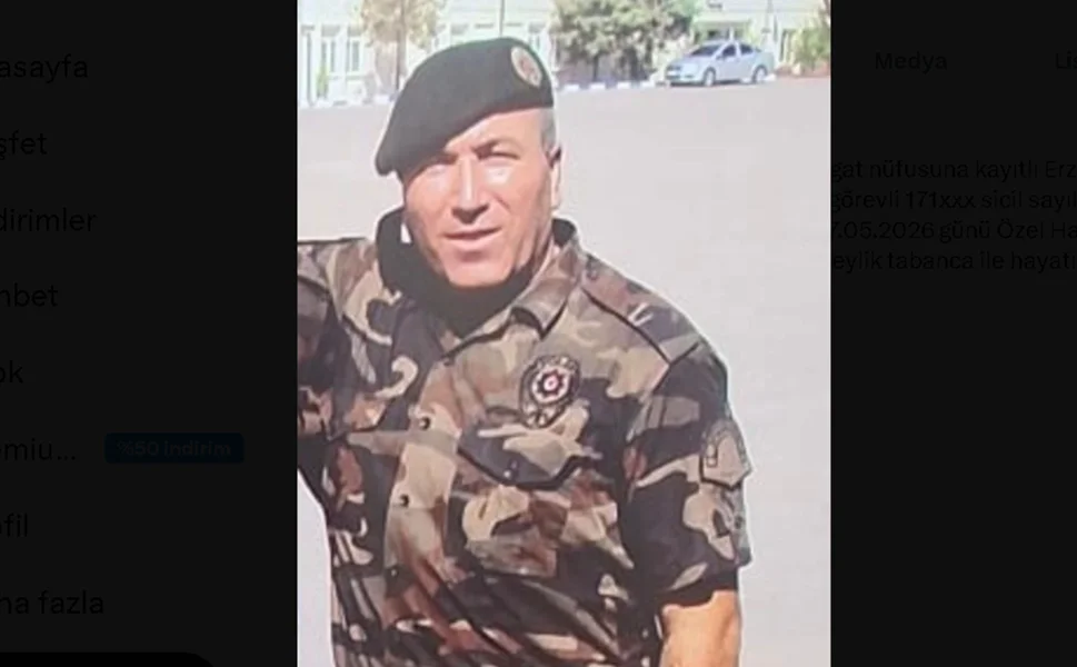 Özel harekat polisi görev yerinde ölü bulundu