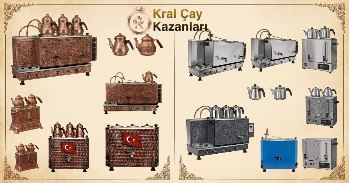 Türkiye'nin Çay Kazanı Tedarikçisi: Kral Çay Kazanları ile Tanışın